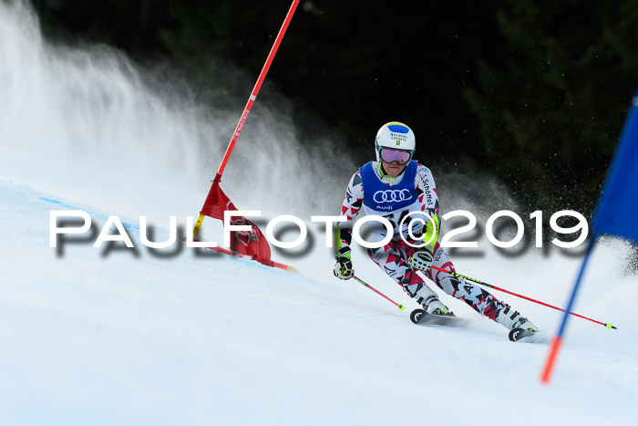 FIS Riesenslalom, ATA; Bay. Meisterschaft, Damen + Herren, 24.01.2020