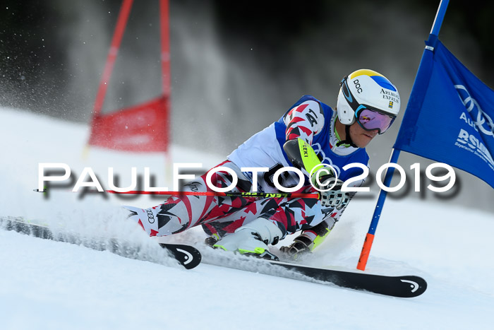 FIS Riesenslalom, ATA; Bay. Meisterschaft, Damen + Herren, 24.01.2020