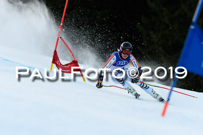 FIS Riesenslalom, ATA; Bay. Meisterschaft, Damen + Herren, 24.01.2020