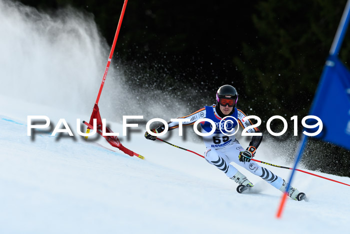 FIS Riesenslalom, ATA; Bay. Meisterschaft, Damen + Herren, 24.01.2020