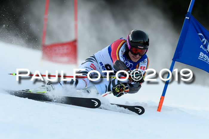 FIS Riesenslalom, ATA; Bay. Meisterschaft, Damen + Herren, 24.01.2020