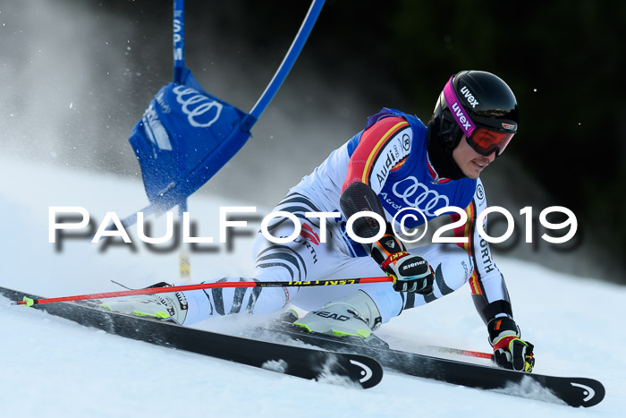 FIS Riesenslalom, ATA; Bay. Meisterschaft, Damen + Herren, 24.01.2020