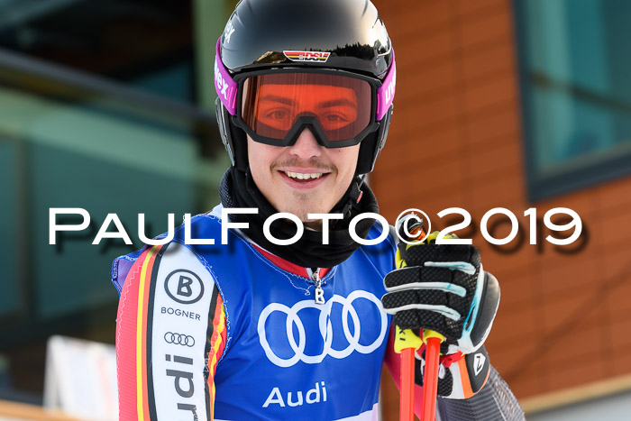 FIS Riesenslalom, ATA; Bay. Meisterschaft, Damen + Herren, 24.01.2020