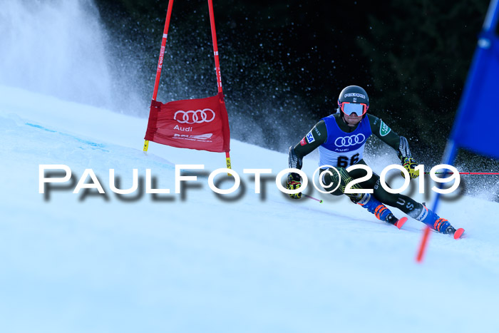 FIS Riesenslalom, ATA; Bay. Meisterschaft, Damen + Herren, 24.01.2020