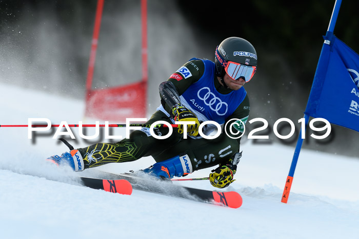 FIS Riesenslalom, ATA; Bay. Meisterschaft, Damen + Herren, 24.01.2020