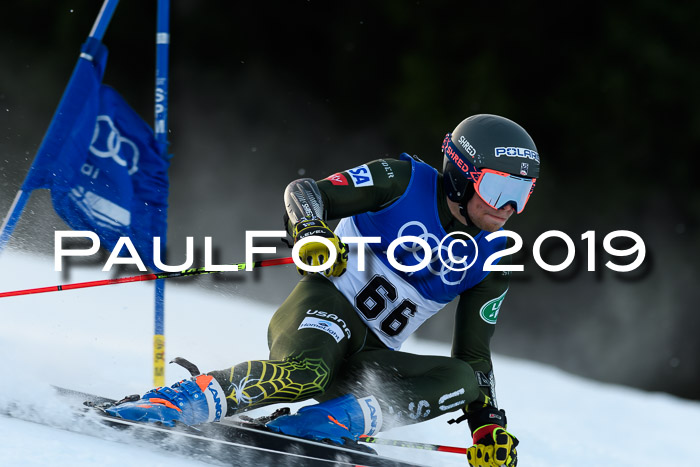 FIS Riesenslalom, ATA; Bay. Meisterschaft, Damen + Herren, 24.01.2020