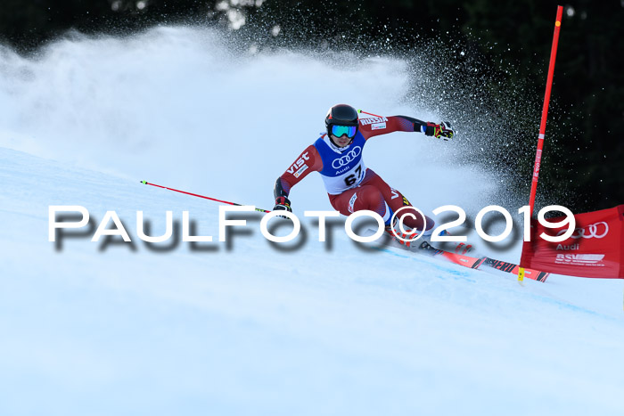 FIS Riesenslalom, ATA; Bay. Meisterschaft, Damen + Herren, 24.01.2020