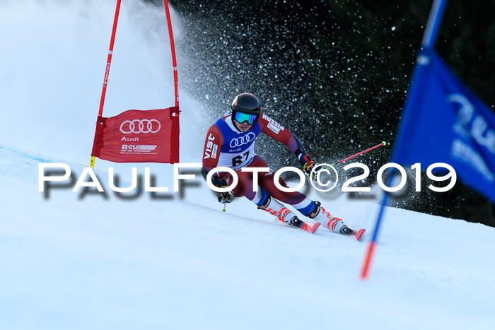 FIS Riesenslalom, ATA; Bay. Meisterschaft, Damen + Herren, 24.01.2020