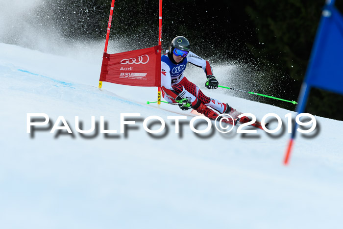 FIS Riesenslalom, ATA; Bay. Meisterschaft, Damen + Herren, 24.01.2020