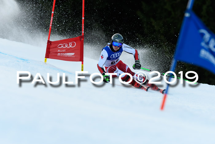 FIS Riesenslalom, ATA; Bay. Meisterschaft, Damen + Herren, 24.01.2020