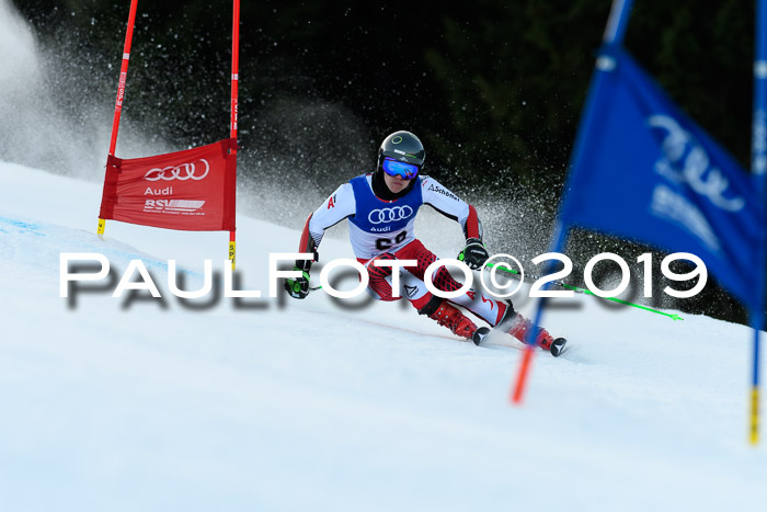 FIS Riesenslalom, ATA; Bay. Meisterschaft, Damen + Herren, 24.01.2020