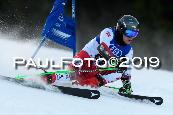 FIS Riesenslalom, ATA; Bay. Meisterschaft, Damen + Herren, 24.01.2020