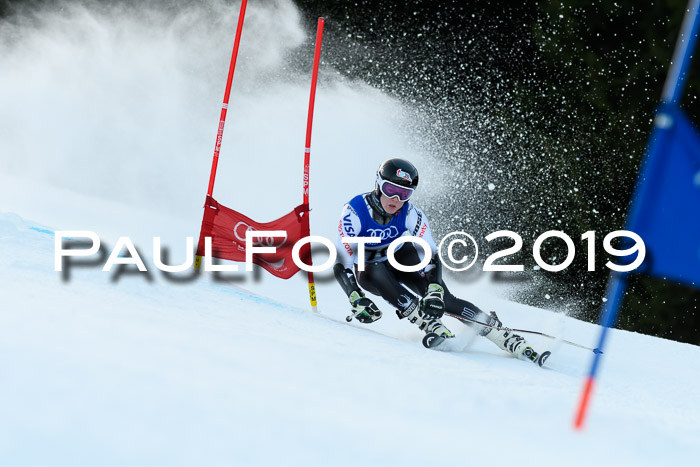 FIS Riesenslalom, ATA; Bay. Meisterschaft, Damen + Herren, 24.01.2020