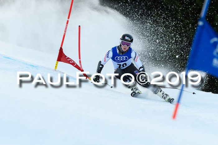 FIS Riesenslalom, ATA; Bay. Meisterschaft, Damen + Herren, 24.01.2020