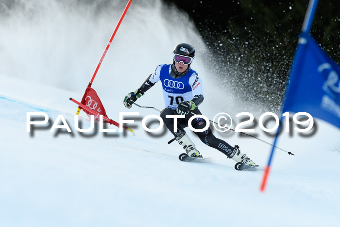 FIS Riesenslalom, ATA; Bay. Meisterschaft, Damen + Herren, 24.01.2020