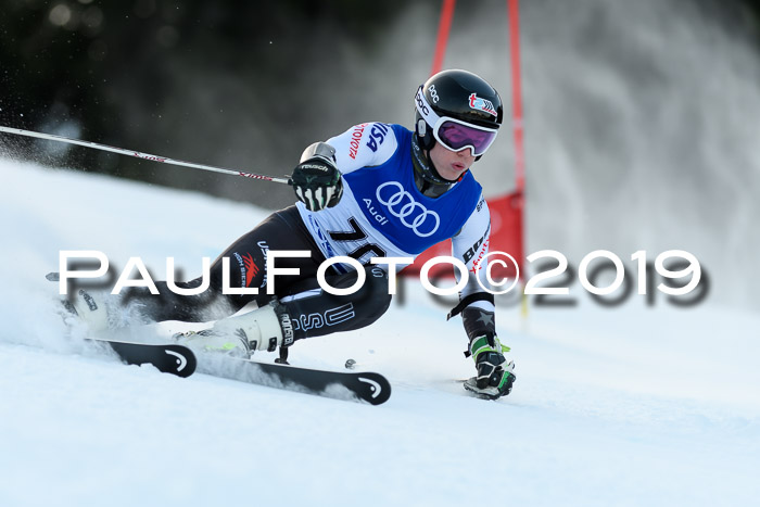 FIS Riesenslalom, ATA; Bay. Meisterschaft, Damen + Herren, 24.01.2020