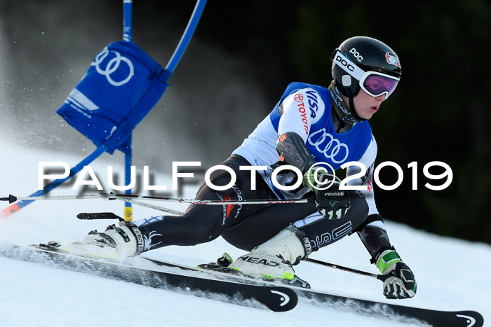 FIS Riesenslalom, ATA; Bay. Meisterschaft, Damen + Herren, 24.01.2020