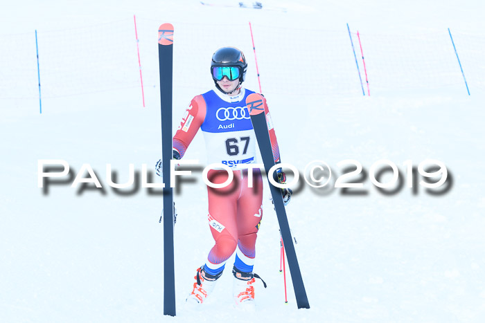 FIS Riesenslalom, ATA; Bay. Meisterschaft, Damen + Herren, 24.01.2020