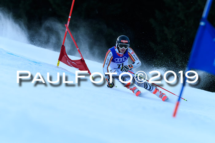 FIS Riesenslalom, ATA; Bay. Meisterschaft, Damen + Herren, 24.01.2020