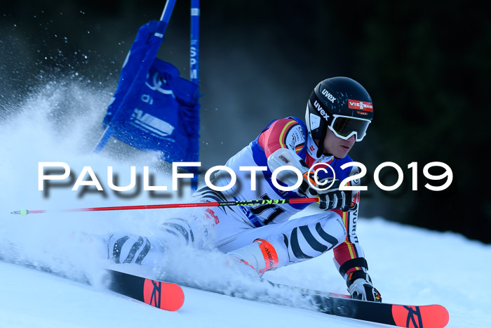 FIS Riesenslalom, ATA; Bay. Meisterschaft, Damen + Herren, 24.01.2020