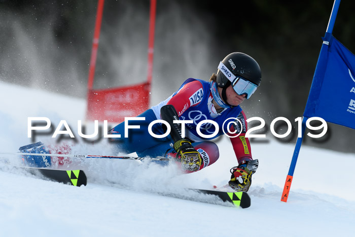 FIS Riesenslalom, ATA; Bay. Meisterschaft, Damen + Herren, 24.01.2020