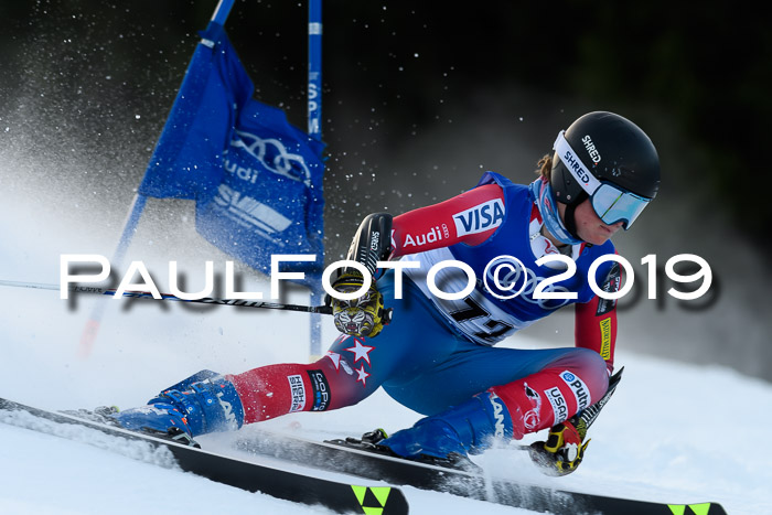 FIS Riesenslalom, ATA; Bay. Meisterschaft, Damen + Herren, 24.01.2020