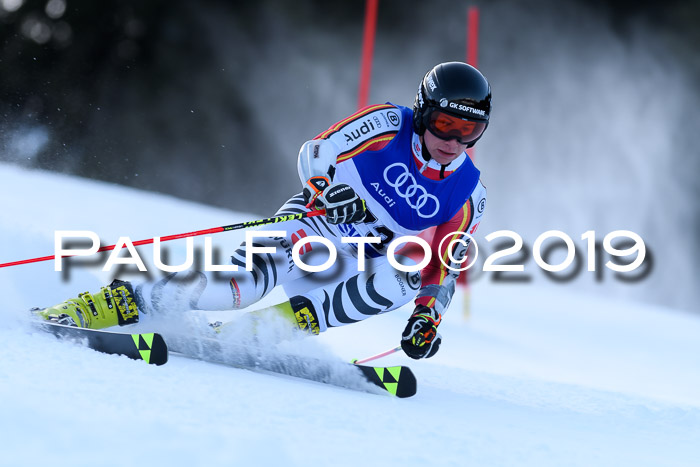 FIS Riesenslalom, ATA; Bay. Meisterschaft, Damen + Herren, 24.01.2020