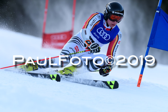 FIS Riesenslalom, ATA; Bay. Meisterschaft, Damen + Herren, 24.01.2020