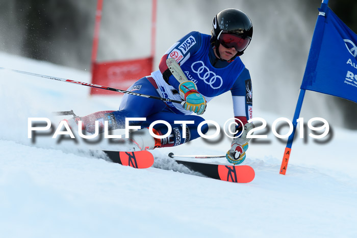 FIS Riesenslalom, ATA; Bay. Meisterschaft, Damen + Herren, 24.01.2020