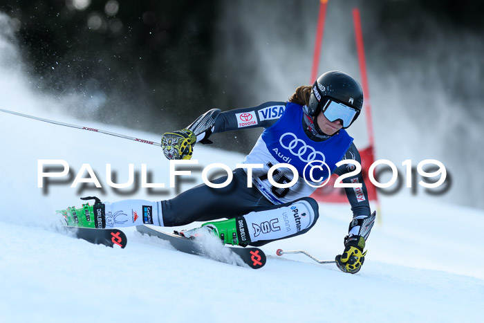 FIS Riesenslalom, ATA; Bay. Meisterschaft, Damen + Herren, 24.01.2020