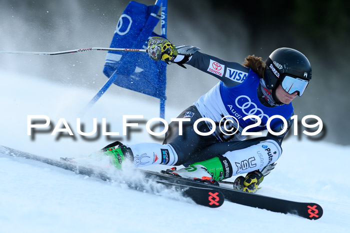 FIS Riesenslalom, ATA; Bay. Meisterschaft, Damen + Herren, 24.01.2020