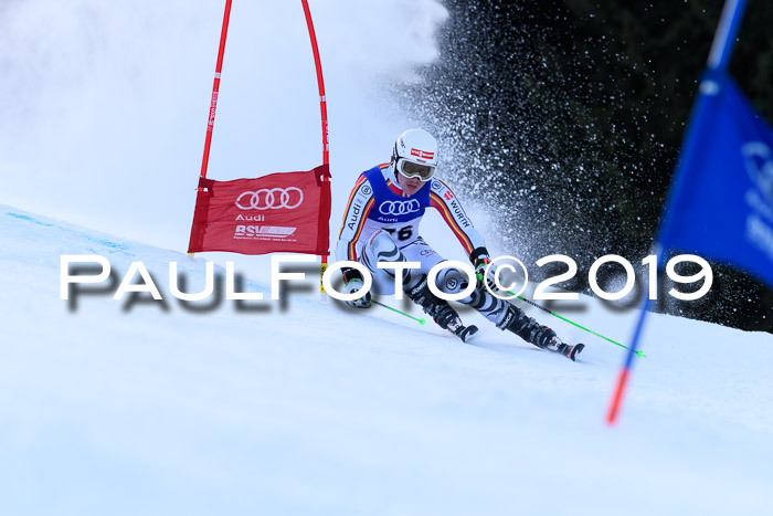 FIS Riesenslalom, ATA; Bay. Meisterschaft, Damen + Herren, 24.01.2020