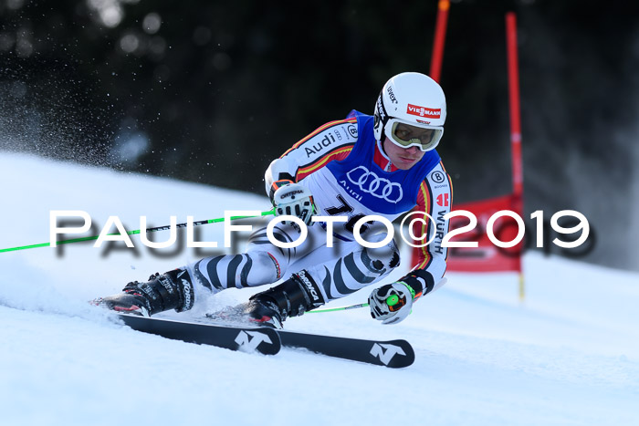 FIS Riesenslalom, ATA; Bay. Meisterschaft, Damen + Herren, 24.01.2020