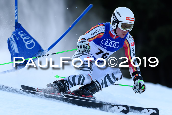 FIS Riesenslalom, ATA; Bay. Meisterschaft, Damen + Herren, 24.01.2020