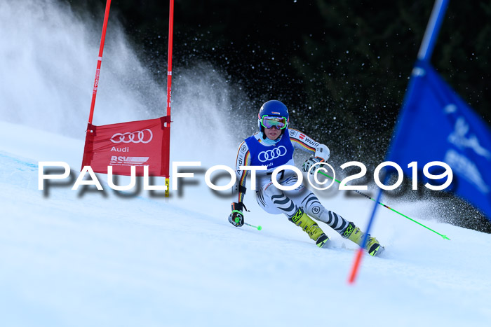 FIS Riesenslalom, ATA; Bay. Meisterschaft, Damen + Herren, 24.01.2020