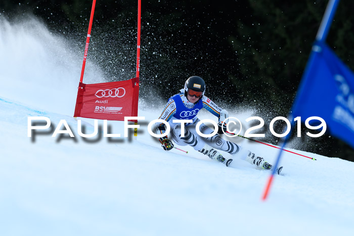 FIS Riesenslalom, ATA; Bay. Meisterschaft, Damen + Herren, 24.01.2020