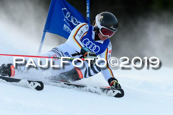 FIS Riesenslalom, ATA; Bay. Meisterschaft, Damen + Herren, 24.01.2020
