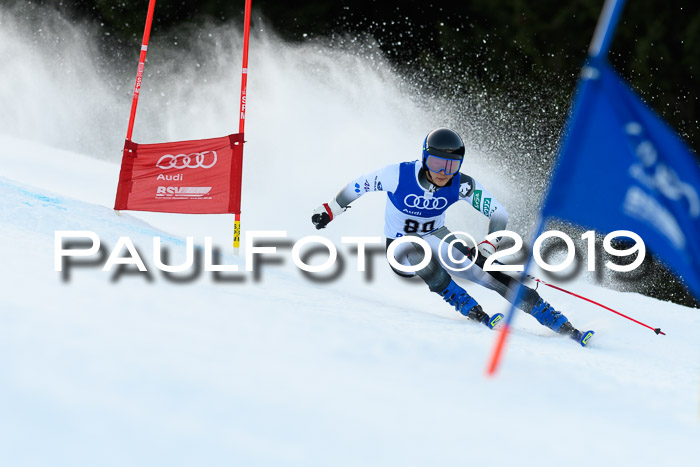 FIS Riesenslalom, ATA; Bay. Meisterschaft, Damen + Herren, 24.01.2020