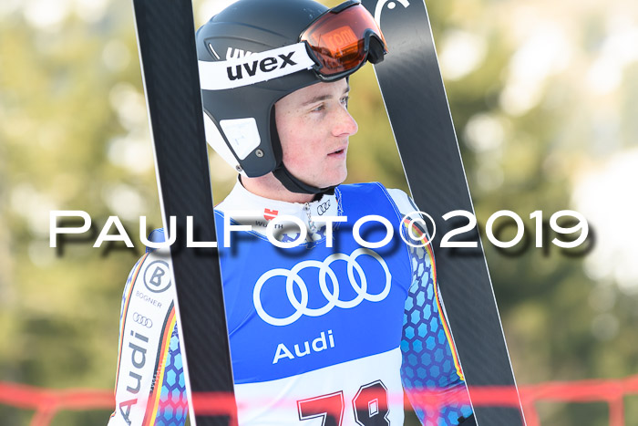 FIS Riesenslalom, ATA; Bay. Meisterschaft, Damen + Herren, 24.01.2020