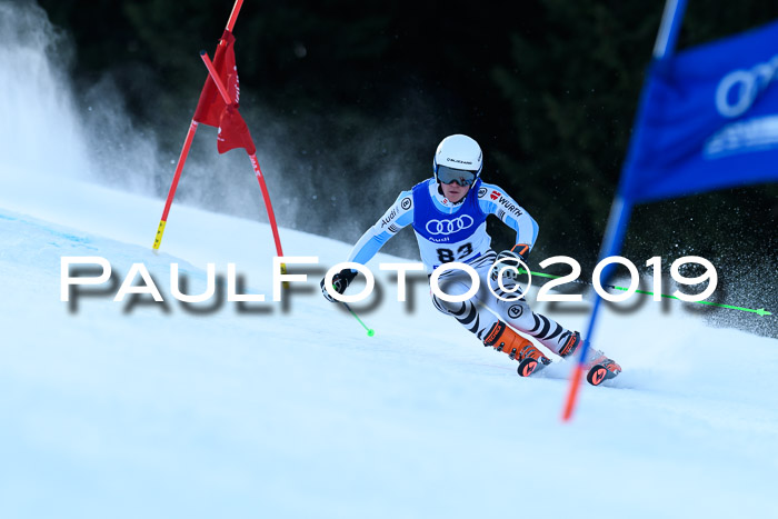 FIS Riesenslalom, ATA; Bay. Meisterschaft, Damen + Herren, 24.01.2020