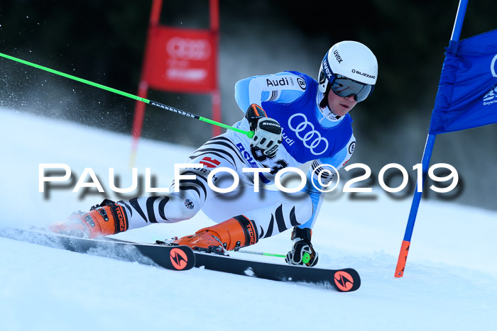 FIS Riesenslalom, ATA; Bay. Meisterschaft, Damen + Herren, 24.01.2020