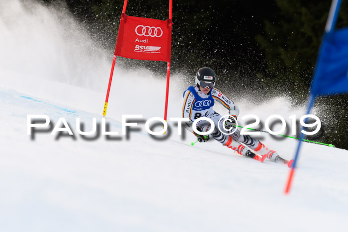 FIS Riesenslalom, ATA; Bay. Meisterschaft, Damen + Herren, 24.01.2020