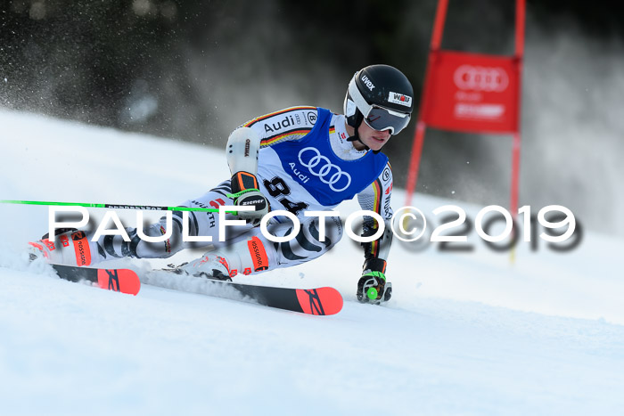 FIS Riesenslalom, ATA; Bay. Meisterschaft, Damen + Herren, 24.01.2020