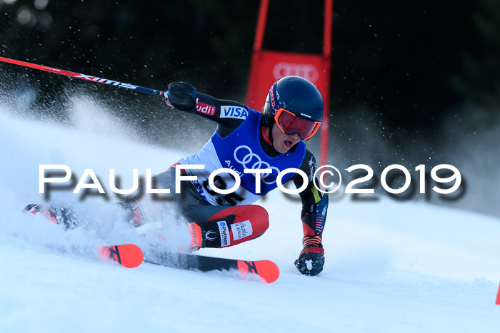 FIS Riesenslalom, ATA; Bay. Meisterschaft, Damen + Herren, 24.01.2020