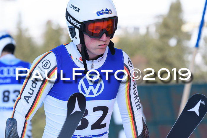 FIS Riesenslalom, ATA; Bay. Meisterschaft, Damen + Herren, 24.01.2020