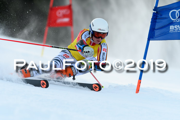 FIS Riesenslalom, ATA; Bay. Meisterschaft, Damen + Herren, 24.01.2020