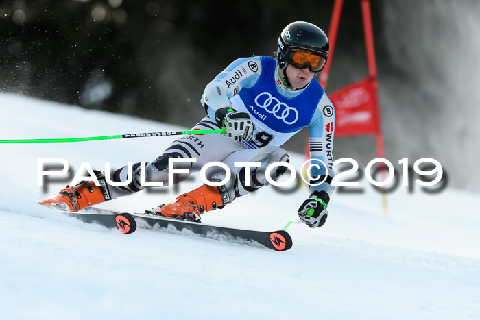 FIS Riesenslalom, ATA; Bay. Meisterschaft, Damen + Herren, 24.01.2020
