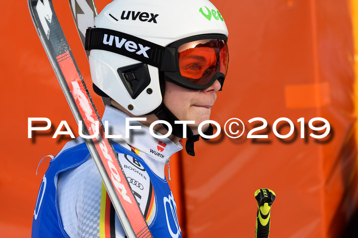 FIS Riesenslalom, ATA; Bay. Meisterschaft, Damen + Herren, 24.01.2020