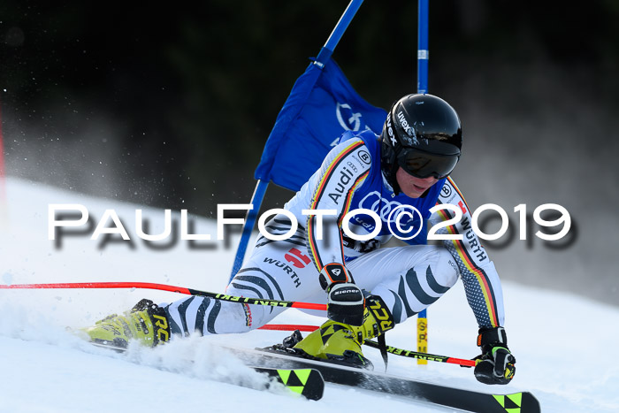 FIS Riesenslalom, ATA; Bay. Meisterschaft, Damen + Herren, 24.01.2020