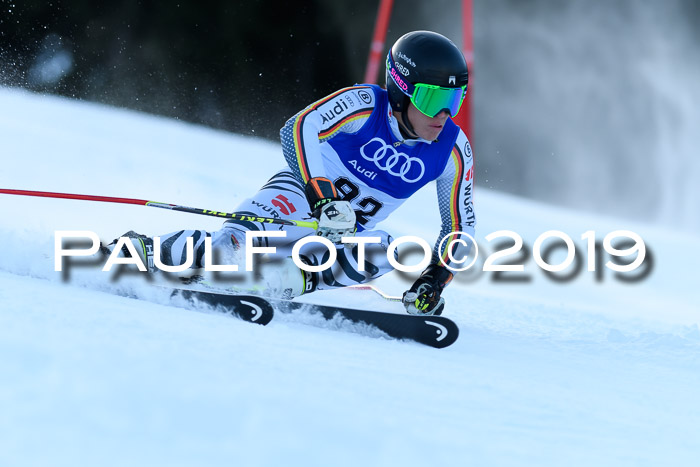 FIS Riesenslalom, ATA; Bay. Meisterschaft, Damen + Herren, 24.01.2020
